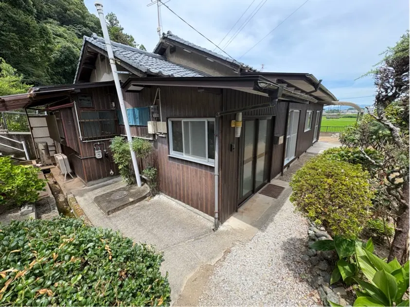宮若市宮田の平屋外観（正面）