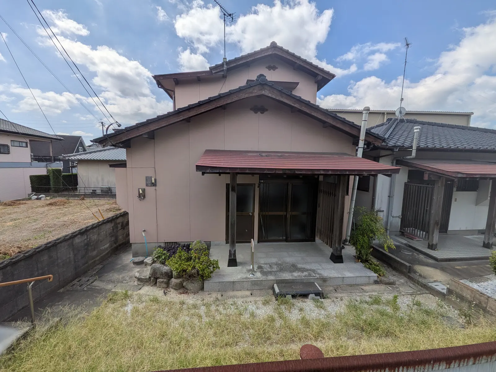 飯塚市潤野の戸建て外観（正面）